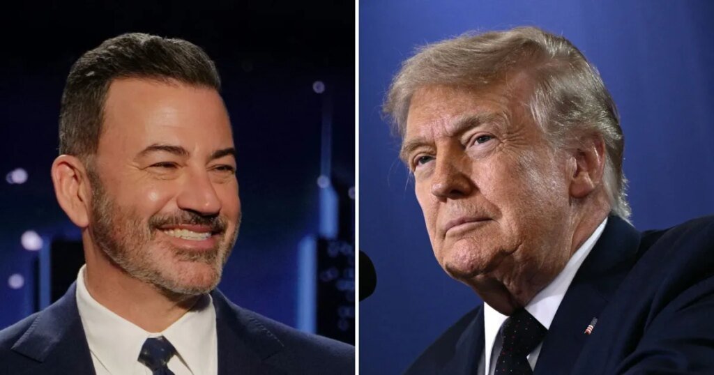 Jimmy Kimmel Roasts Trump for Skipping Don Jr.’s Wedding Jimmy Kimmel Roasts Trump for Skipping Don Jr.'s Wedding