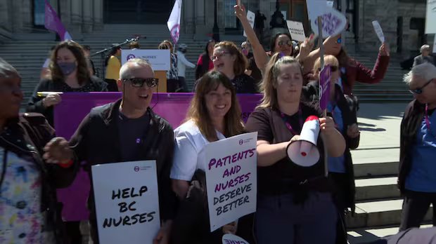 Job action averted as B.C. nurses reach tentative deal with province Job action averted as B.C. nurses reach tentative deal with province