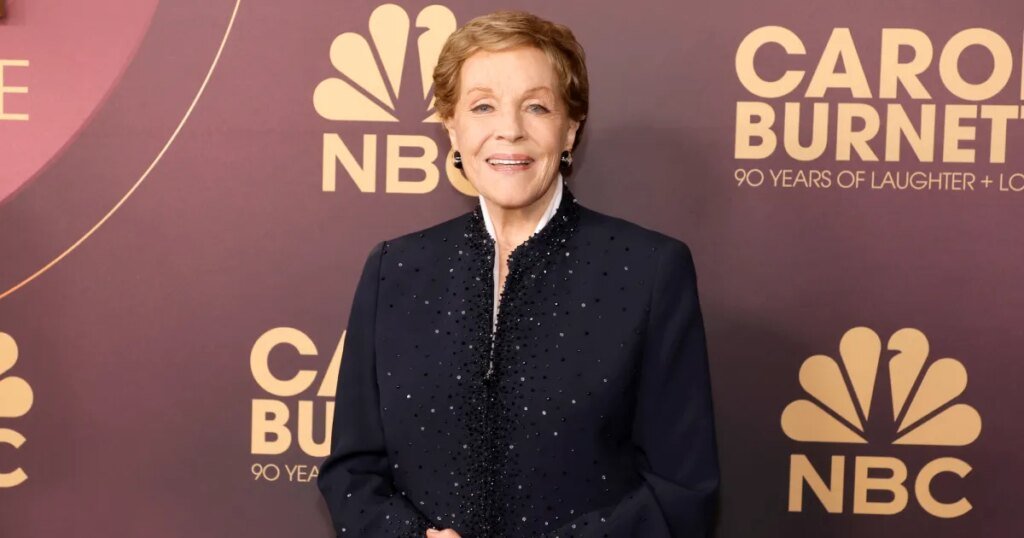 Julie Andrews Makes Rare Appearance at Parkinson's Event