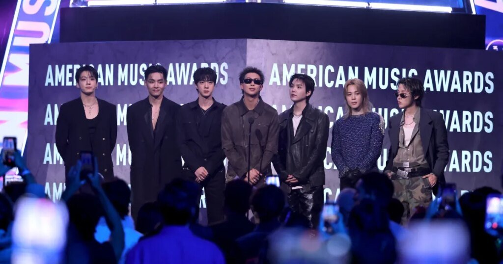 K-Pop Stars BTS Wins Artist of the Year at 2026 AMAs