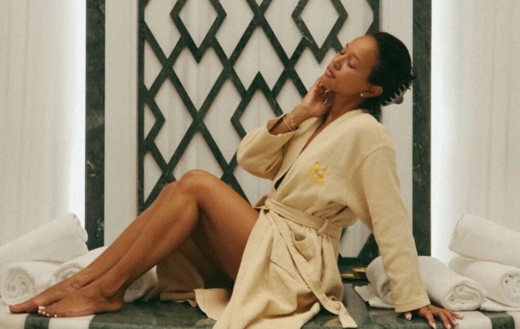 Karrueche Tran Gets A Royal Treatment At America’s Only Authentic Turkish Spa