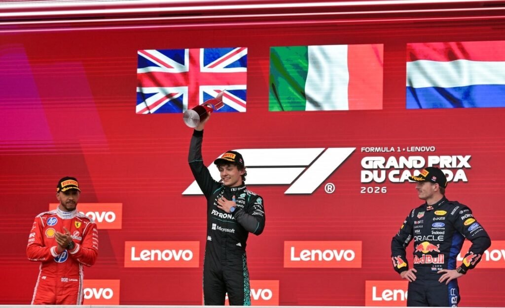 Kimi Antonelli wins fourth straight race at Canadian Grand Prix Kimi Antonelli wins fourth straight race at Canadian Grand Prix