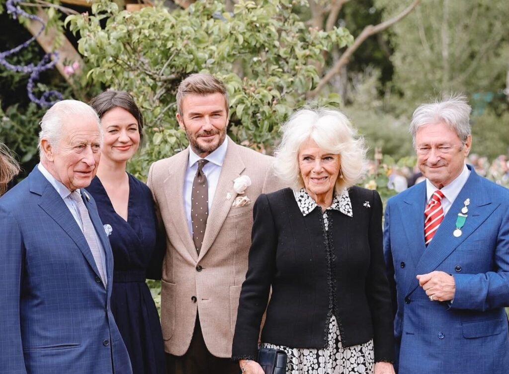 King Charles and David Beckham Unite for a Garden With a Mission
