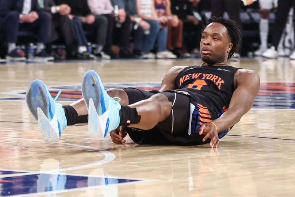 Knicks F OG Anunoby upgraded to questionable for Game 4 Knicks F OG Anunoby upgraded to questionable for Game 4