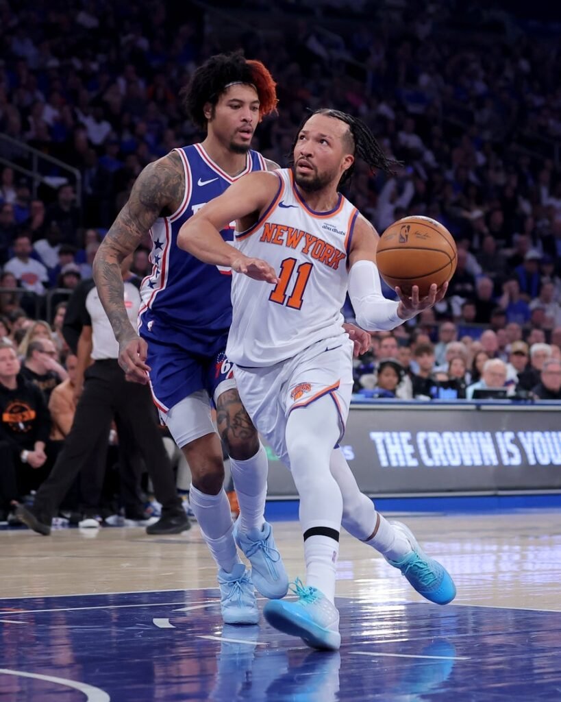 Knicks riding streak of big wins entering Game 2 vs. 76ers