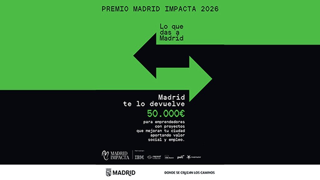 La convocatoria del Premio Madrid Impacta 2026 estará abierta hasta el 20 de mayo La convocatoria del Premio Madrid Impacta 2026 estará abierta hasta el 20 de mayo