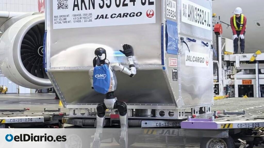 La falta de mano de obra empuja a Japan Airlines a desplegar robots humanoides en el aeropuerto de Haneda