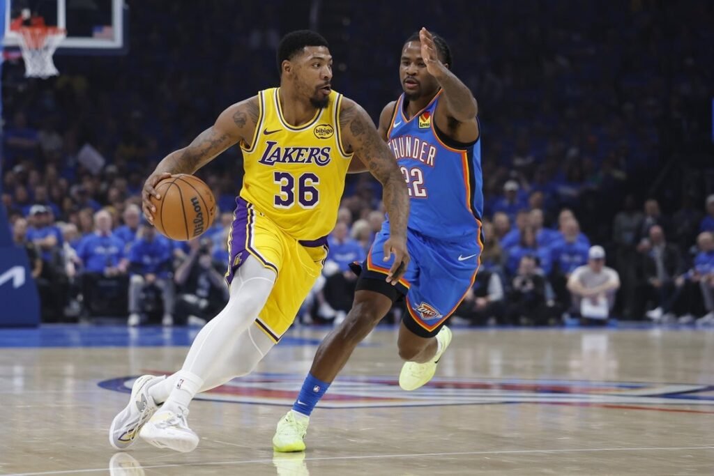 Lakers put up good fight but Thunder prove too much, take Game 1