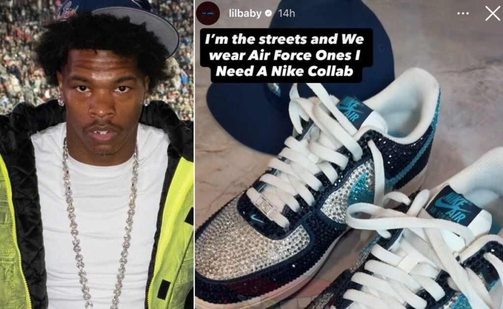 Lil Baby Calls For His Own Nike Air Force 1 Collaboration Deal