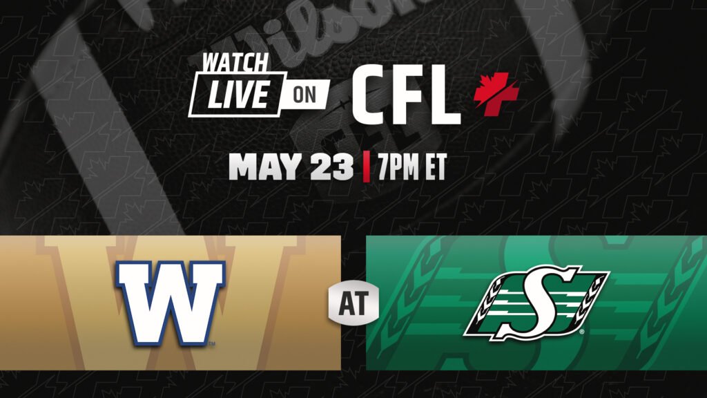 Live Stream: Sign up and watch Blue Bombers at Roughriders on CFL+