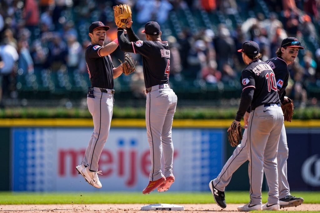 MLB roundup: Guardians complete 4-game sweep of Tigers MLB roundup: Guardians complete 4-game sweep of Tigers