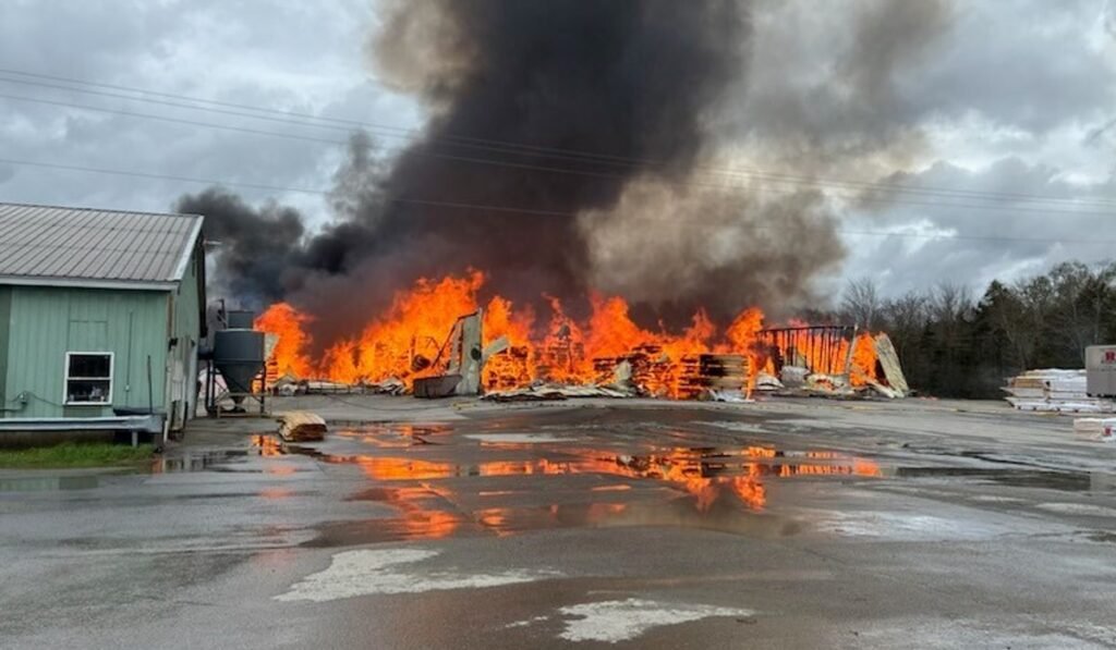 Maine communities mourn the 27-year-old firefighter killed in a lumber mill explosion