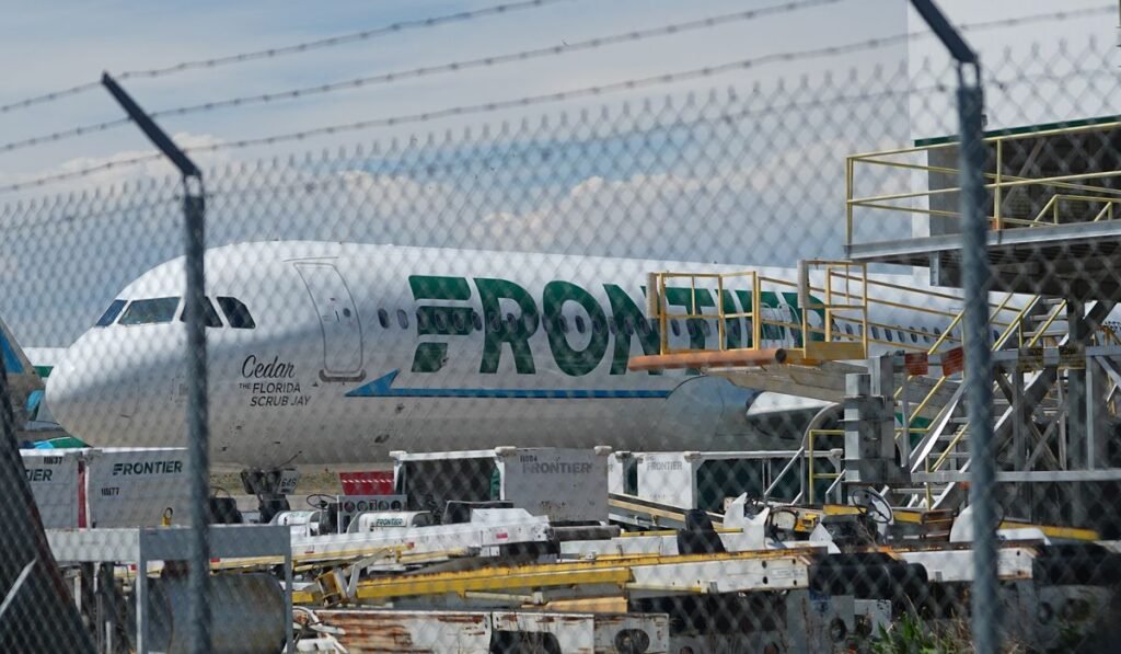 Man identified after dying by suicide on Denver airport runway, striking Frontier jet