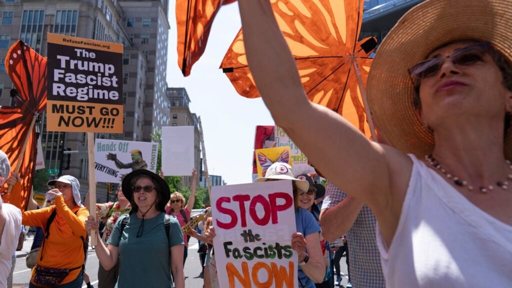 May Day protest organizers call for boycott of work, school and shopping : NPR