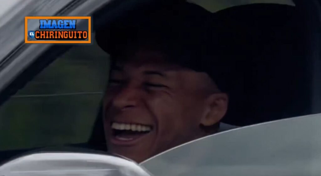 Mbappe leaves Real Madrid training in fits of laughter