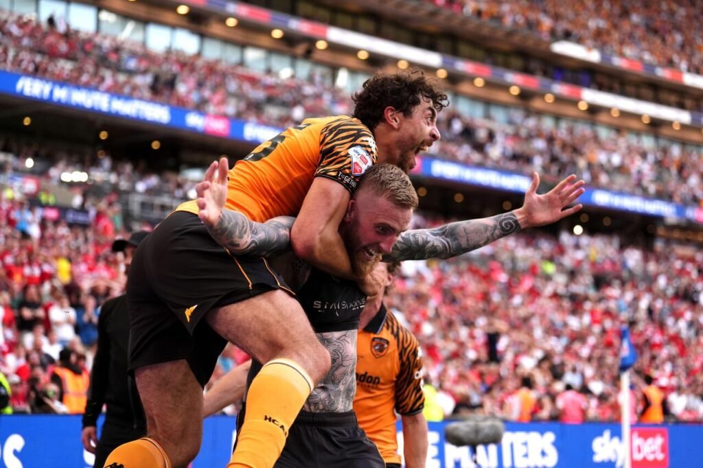 McBurnie sends Tigers to Premier League with stoppage-time goal McBurnie sends Tigers to Premier League with stoppage-time goal