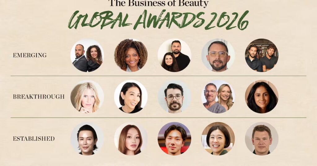 Meet Our Finalists for The Business of Beauty Global Awards 2026
