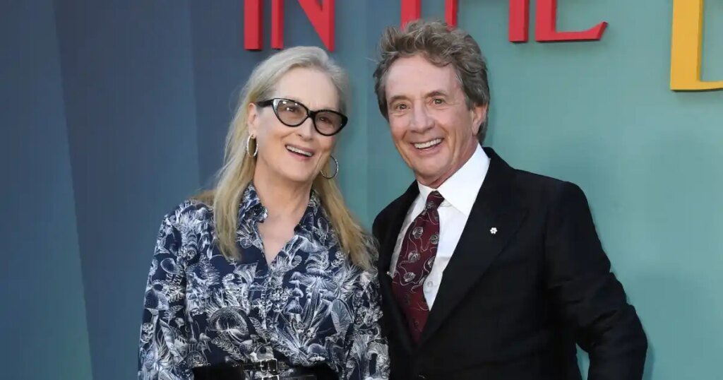 Meryl Streep and Martin Short Sit Intimately in Restaurant