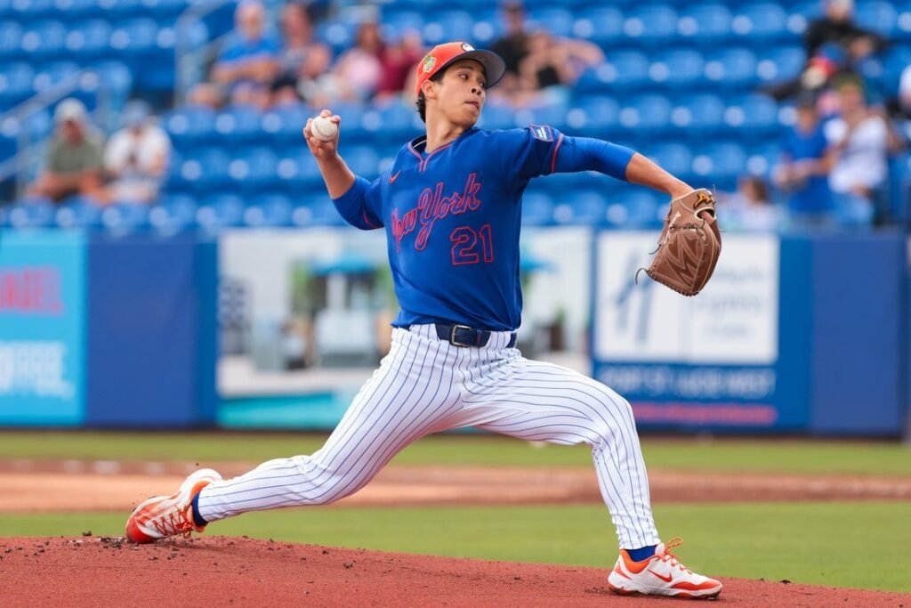 Mets call up No. 2 prospect Jonah Tong, DFA Craig Kimbrel Mets call up No. 2 prospect Jonah Tong, DFA Craig Kimbrel