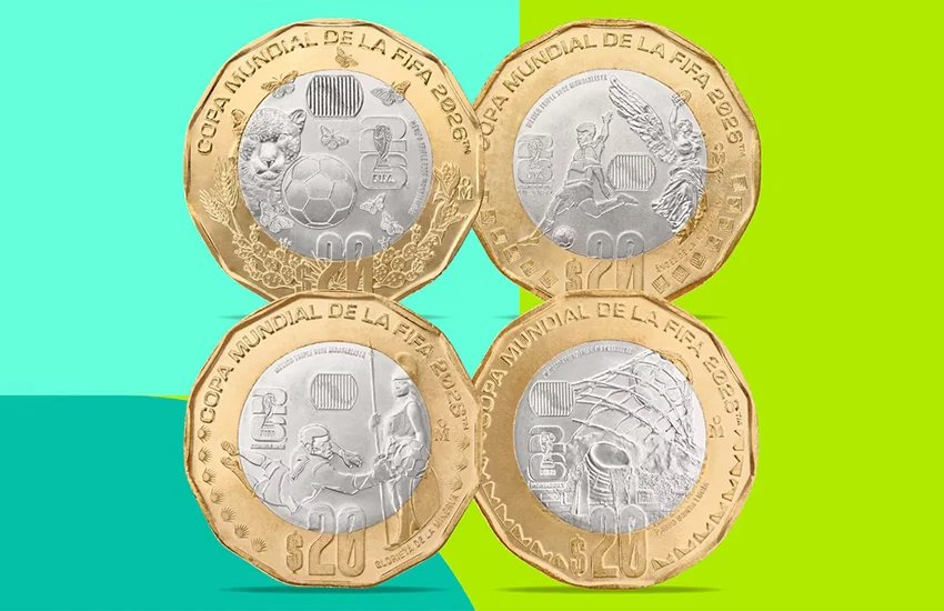 Mexico mints 12 commemorative World Cup coins Mexico mints 12 commemorative World Cup coins