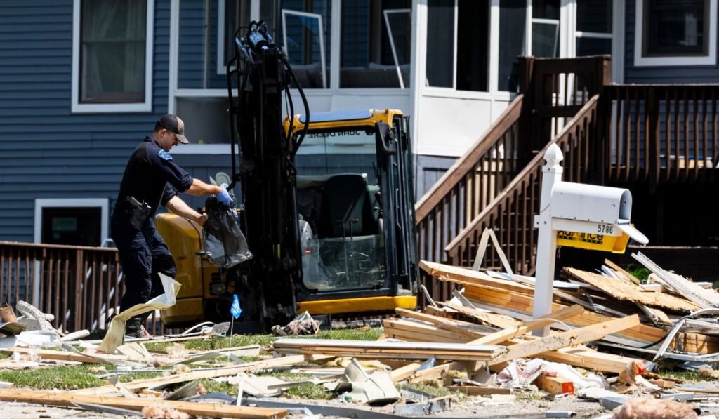 Michigan house explosion leaves 1 dead and another in critical condition Michigan house explosion leaves 1 dead and another in critical condition