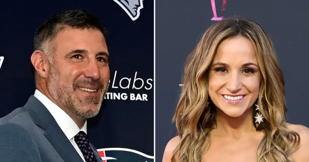 Mike Vrabel and Dianna Russini Were ‘Cautious’ About Photos
