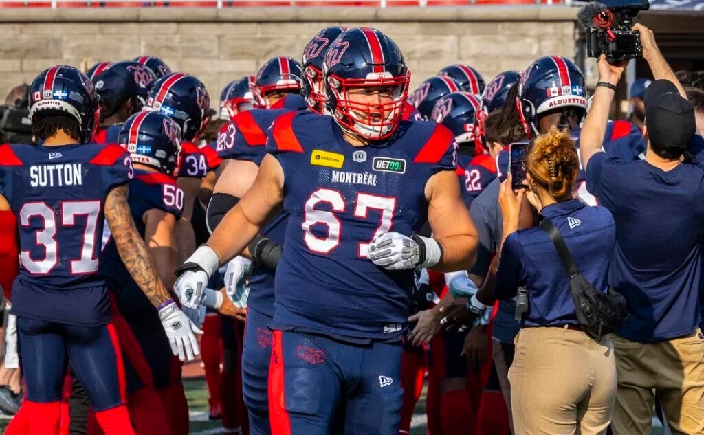 Montreal Alouettes release former first-round CFL draft pick Jesse Gibbon
