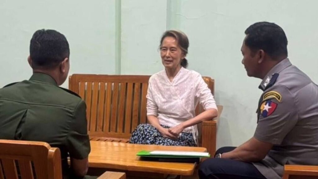 Myanmar attempts to rehabilitate image with Suu Kyi move : NPR