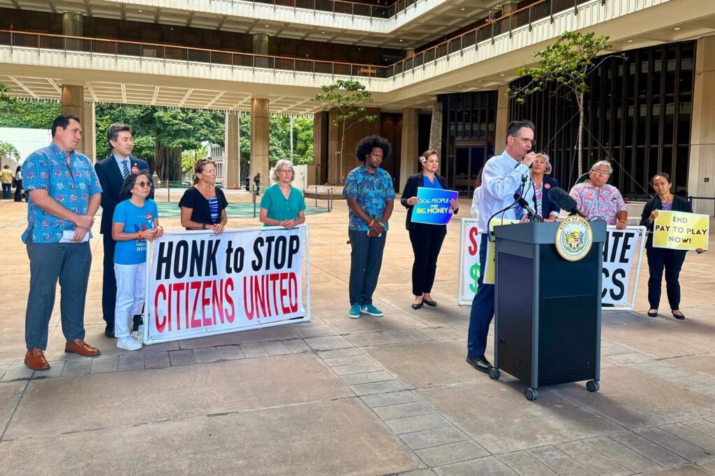 New Hawaii law targets corporate influence in politics after Citizens United ruling