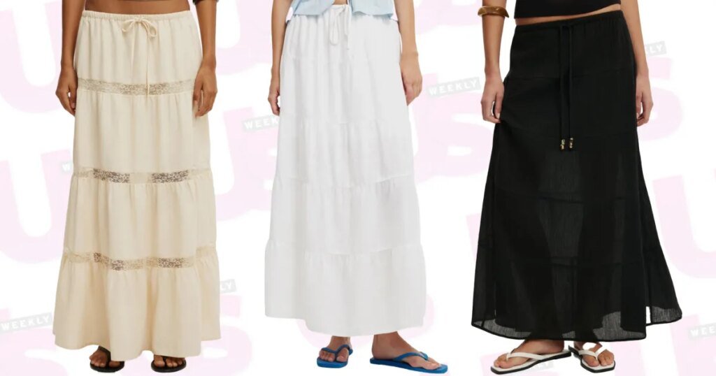 New York City It Girls Love This Boho Maxi Skirt Style
