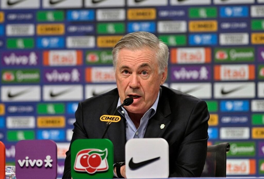 Neymar selected in Brazil squad by Ancelotti