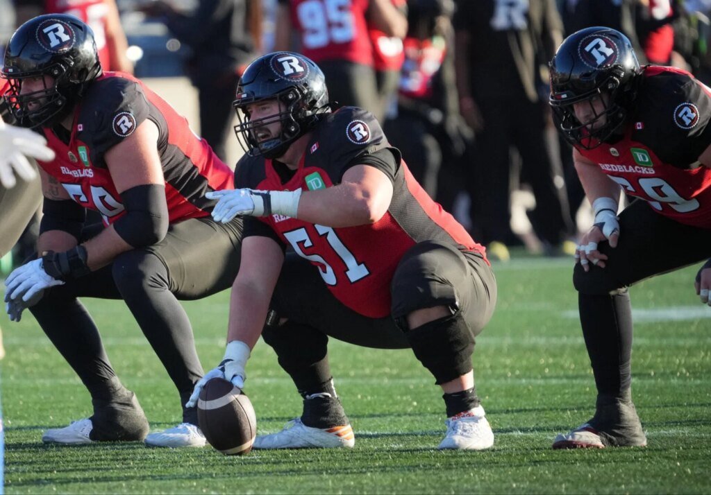 Ottawa Redblacks' starting centre Peter Godber retires from CFL