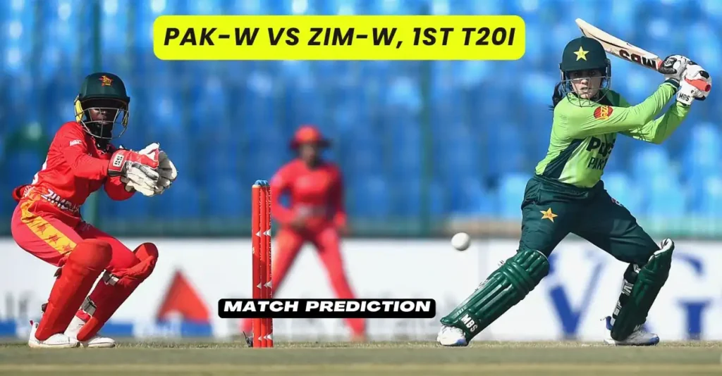 PAK-W vs ZIM-W, 1st T20I, Match Prediction: Who will today’s game between Pakistan Women and Zimbabwe Women?