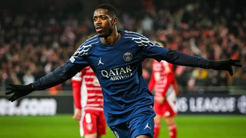 PSG star Dembele suffers injury scare before Champions League final with Arsenal