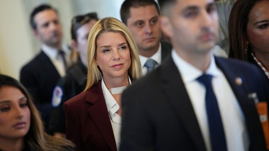 Pam Bondi testifies before Congress on Epstein files : NPR