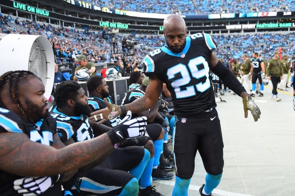 Panthers add longtime S Mike Adams to coaching staff