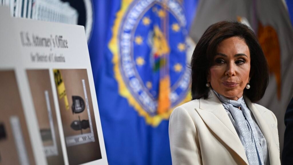 Pellet in Secret Service agent's vest links suspect to WHCD attack, Pirro says : NPR