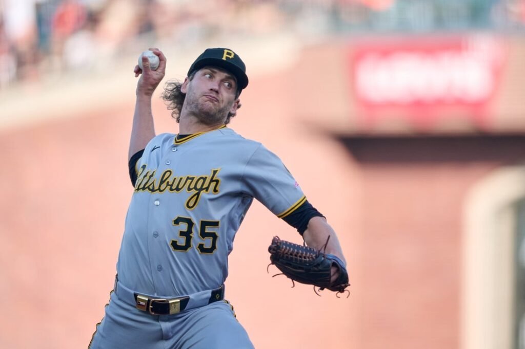 Pirates collect 20 hits as Braxton Ashcraft dominates Giants