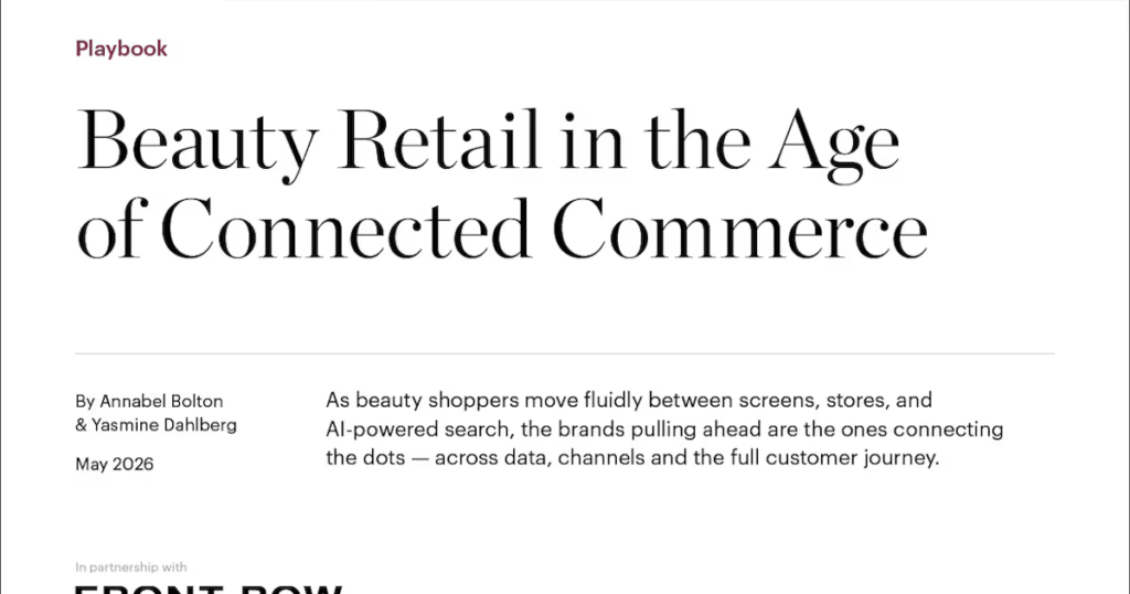Playbook | Beauty Retail in the Age of Connected Commerce