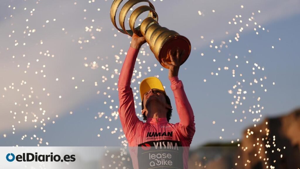 Por qué el líder del Giro de Italia viste de rosa: lo que esconde la mítica ‘maglia rosa’ Por qué el líder del Giro de Italia viste de rosa: lo que esconde la mítica ‘maglia rosa’