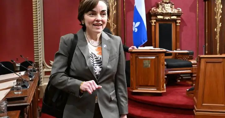 Quebec Premier Christine Fréchette to meet Macron in Paris on economic mission – National Quebec Premier Christine Fréchette to meet Macron in Paris on economic mission - National