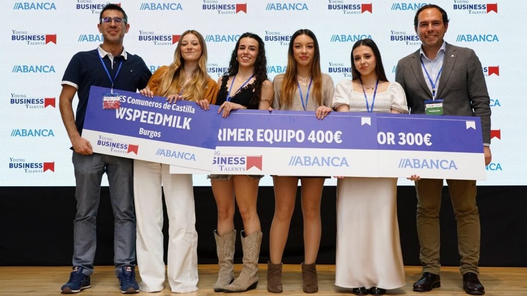 Quiénes son los estudiantes de Burgos proclamados "mejores empresarios virtuales de España"