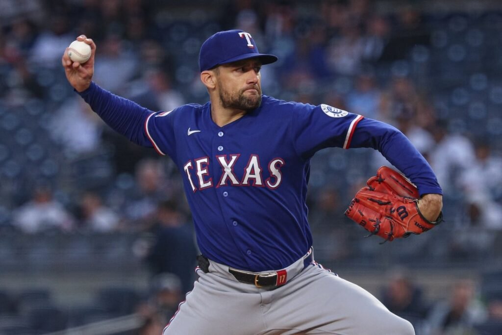 Rangers ace Nathan Eovaldi halts Yankees' five-game streak