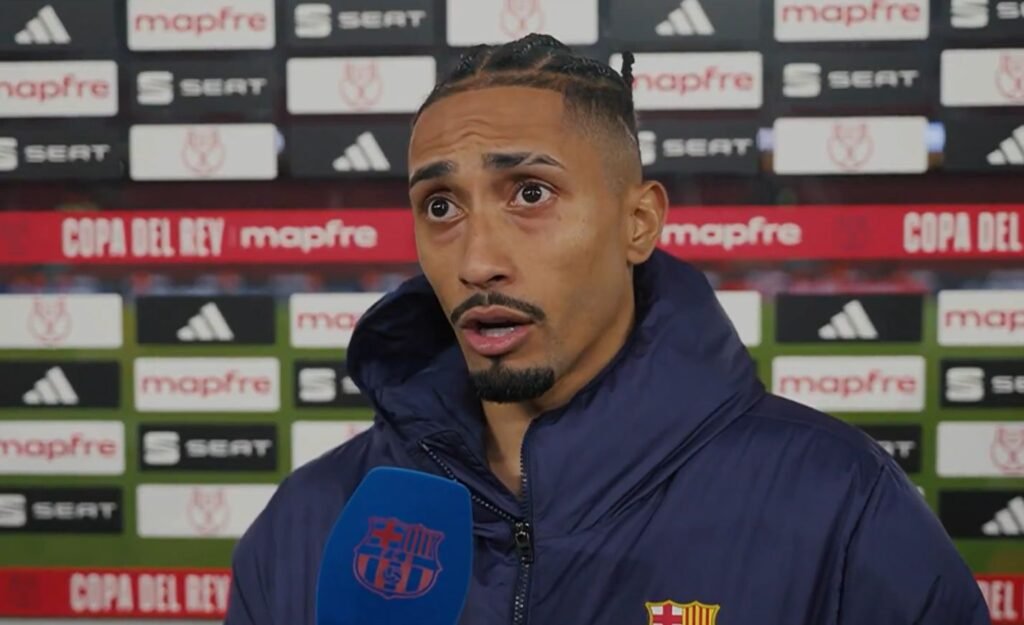 Raphinha calls out journalist over Barcelona exit talk