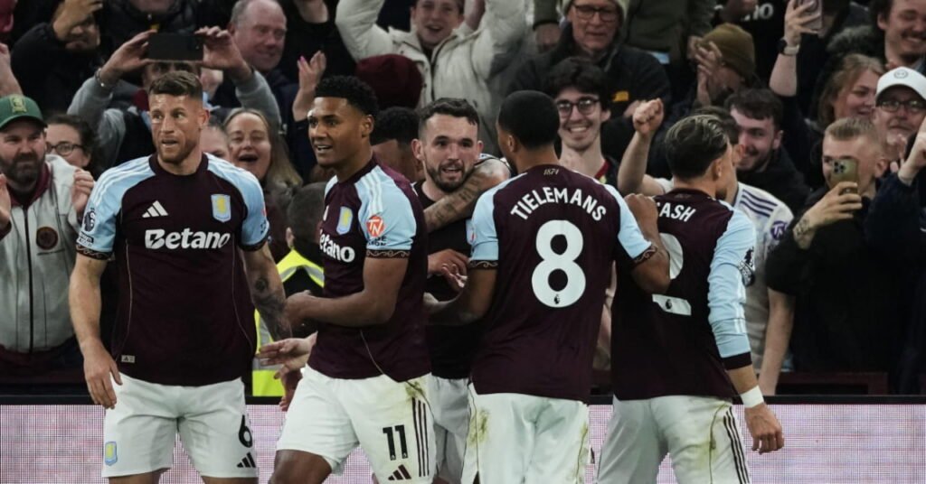 Report, result and goals as Villans confirm Champions League spot