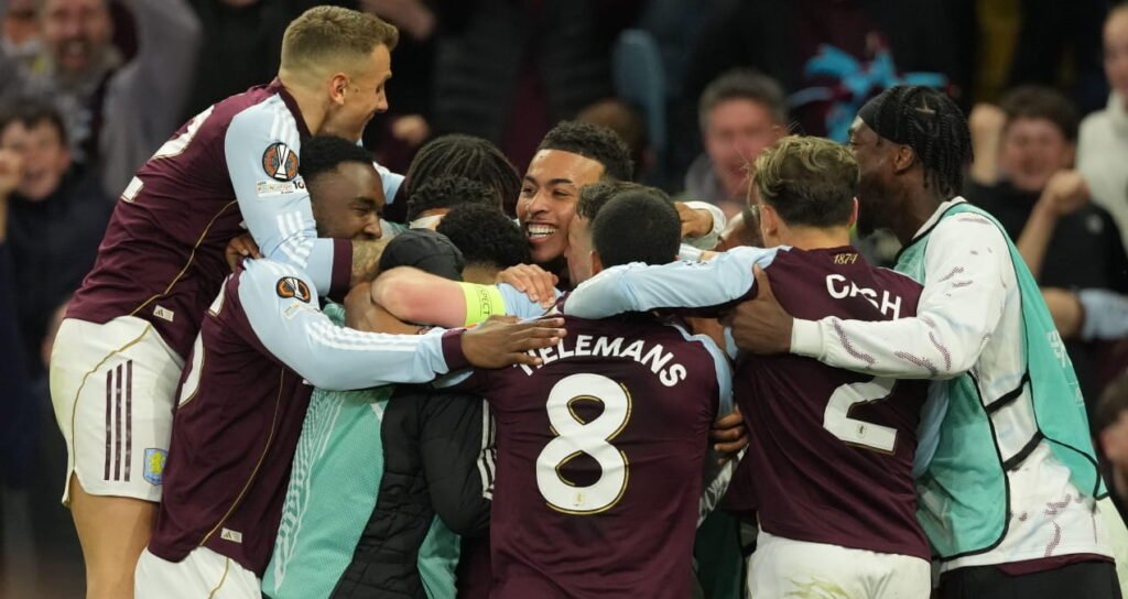 Report, result and goals as Villans secure place in Europa League finals