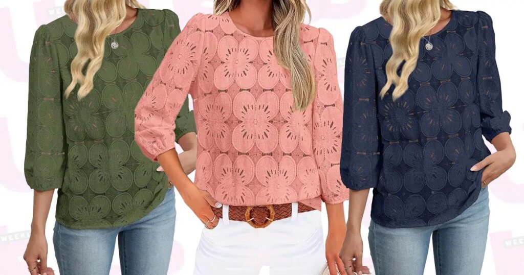 Reviewers Are 'Blown Away' by This $15 Boutique-Inspired Blouse