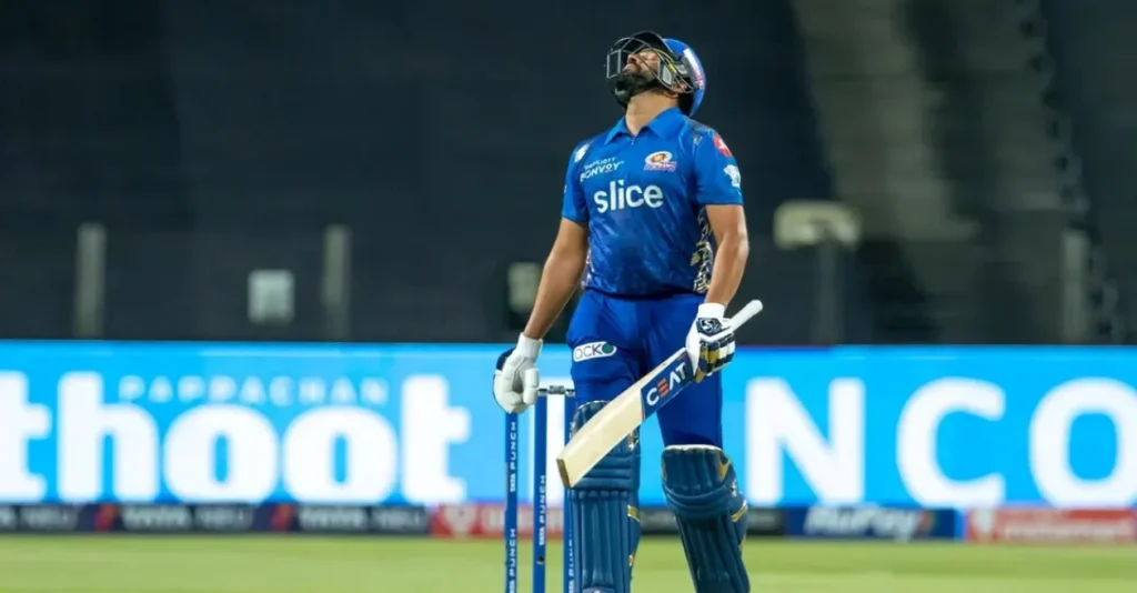 Rohit Sharma equals unwanted record during MI vs RR clash at IPL 2026 Rohit Sharma equals unwanted record during MI vs RR clash at IPL 2026