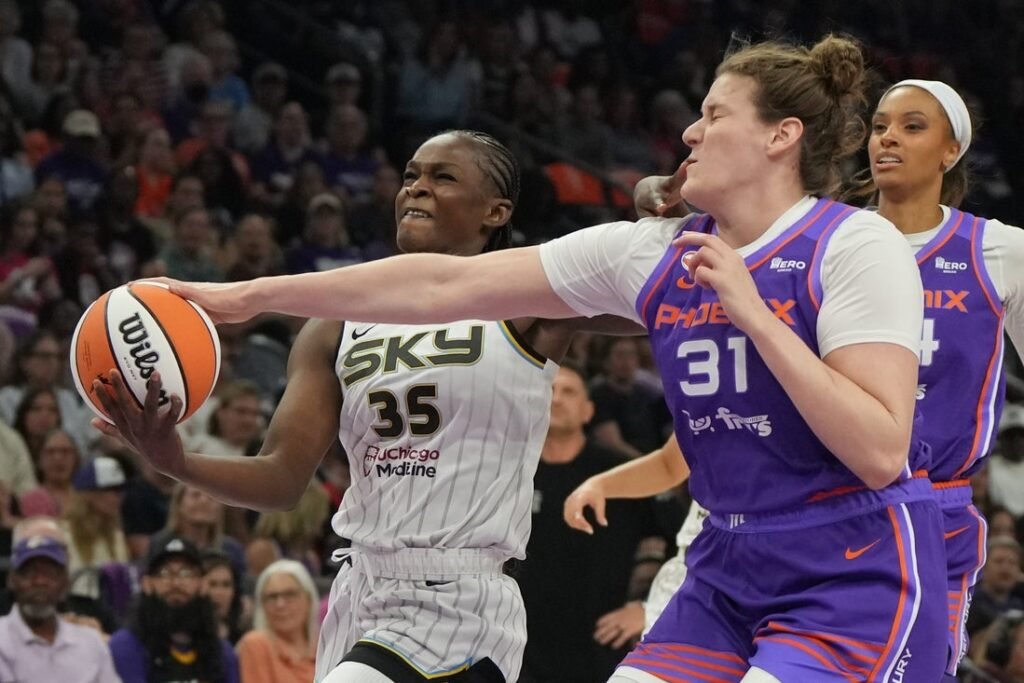 Rookie Jovana Nogic puts up 27 as Mercury sink Sky Rookie Jovana Nogic puts up 27 as Mercury sink Sky
