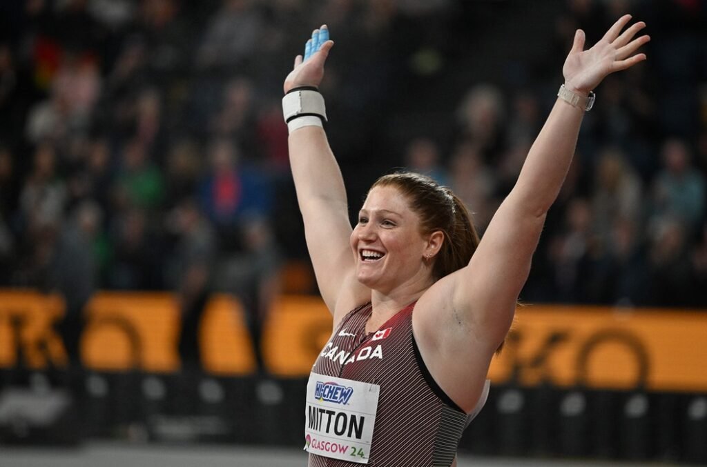 Sarah Mitton wins Diamond League bronze in Shanghai